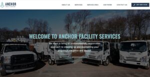 SEO and Content management system update for Anchor Facility Services