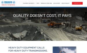 Website Redesign and Regional SEO for Precision Transmission