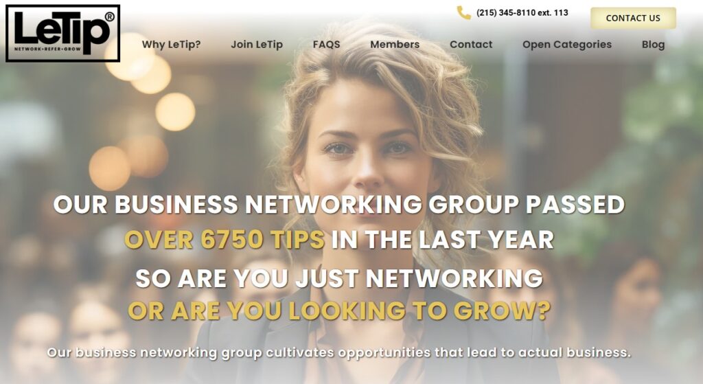 Letip Website Redesign and local SEO